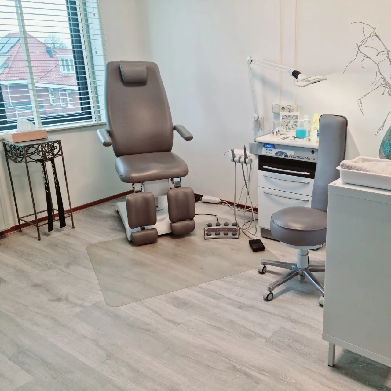 Behandelstoel in de salon